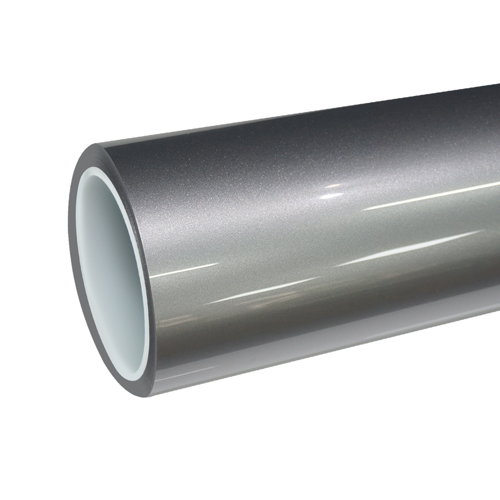 TPU Gloss Metallic Porsche GT Silver Colored PPF Paint Protection Film