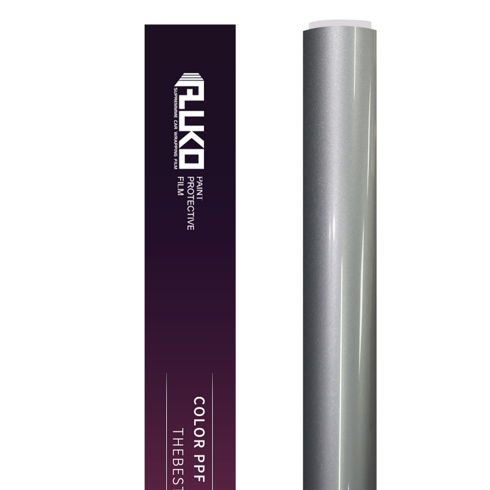 TPU Gloss Metallic Porsche GT Silver Colored PPF Paint Protection Film product image 3 - Veloro paint protection film