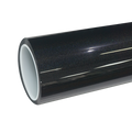 TPU Gloss Metallic Rainbow Laser Black Color PPF Paint Protection Film