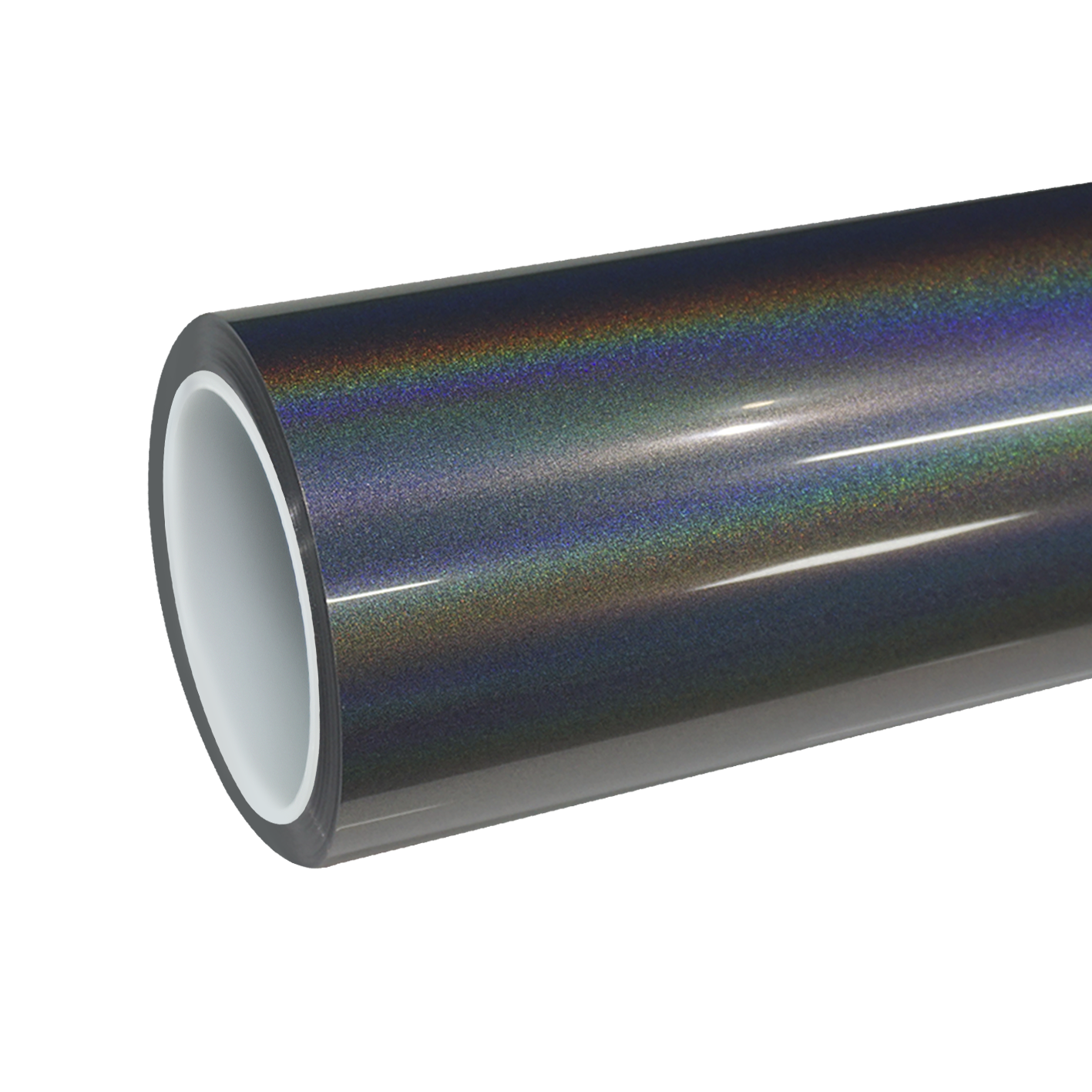 TPU Gloss Metallic Rainbow Laser Light Grey Colored PPF Paint Protection Film