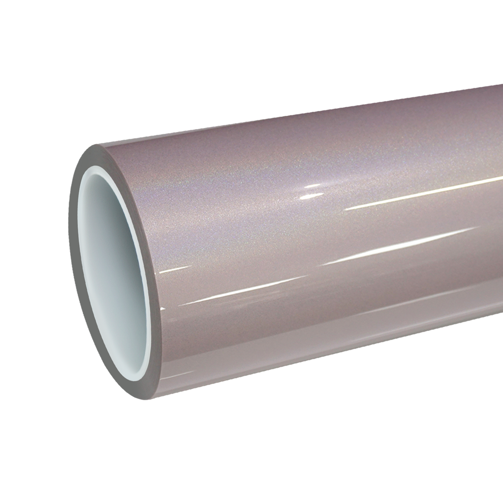 TPU Gloss Metallic Rainbow Laser Light Pink Colored PPF Paint Protection Film