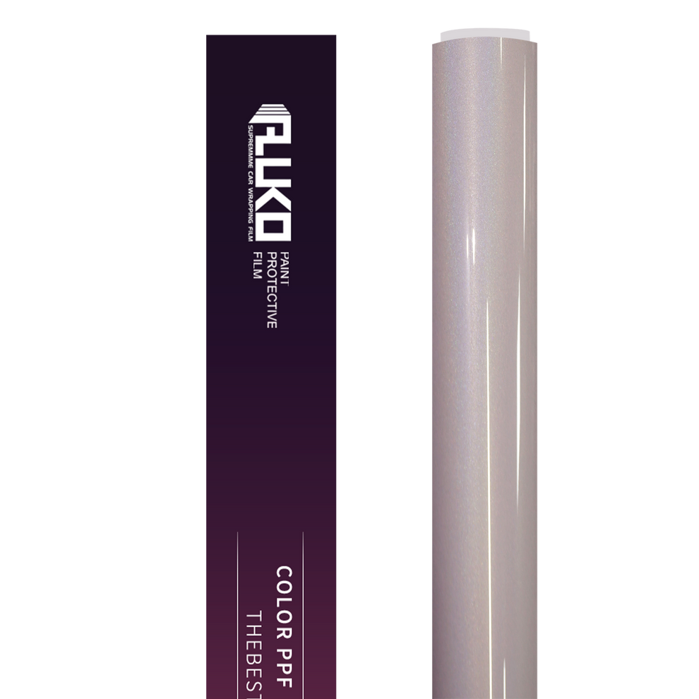TPU Gloss Metallic Rainbow Laser Light Pink Colored PPF Paint Protection Film product image 3 - Veloro paint protection