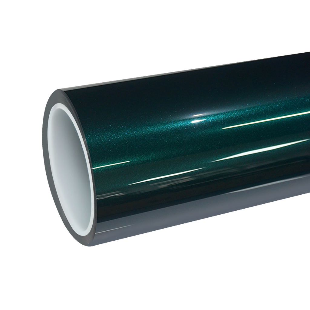 TPU Gloss Metallic Sand Green Colored PPF Paint Protection Film