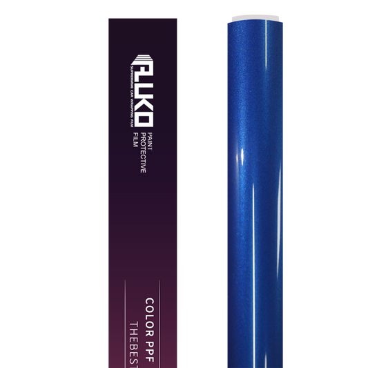 TPU Gloss Metallic Sepang Blue Colored PPF Paint Protection Film product image 2 - Veloro paint protection film