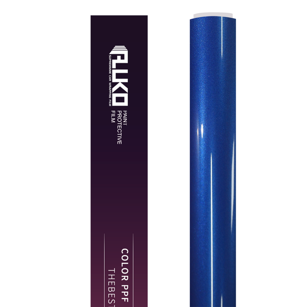 TPU Gloss Metallic Sepang Blue Colored PPF Paint Protection Film product image 2 - Veloro paint protection film