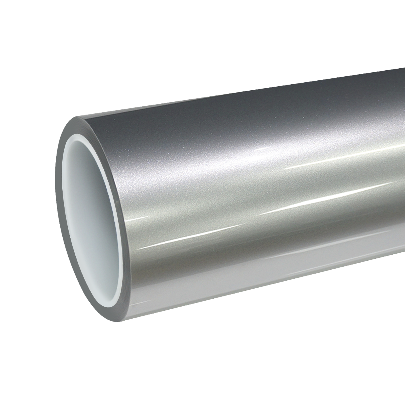 TPU Gloss Metallic Silver Colored PPF Paint Protection Film