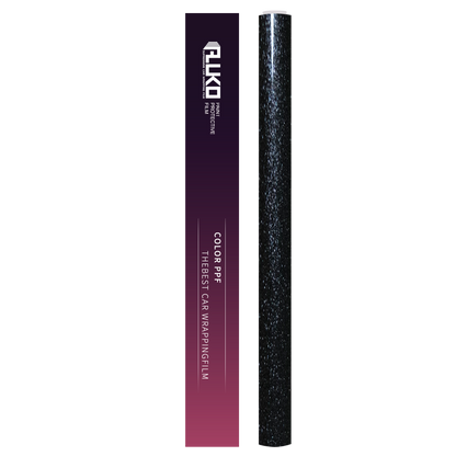 TPU Gloss Metallic Sparkle Glitter Black Colored PPF Paint Protection Film product image 3 - Veloro paint protection