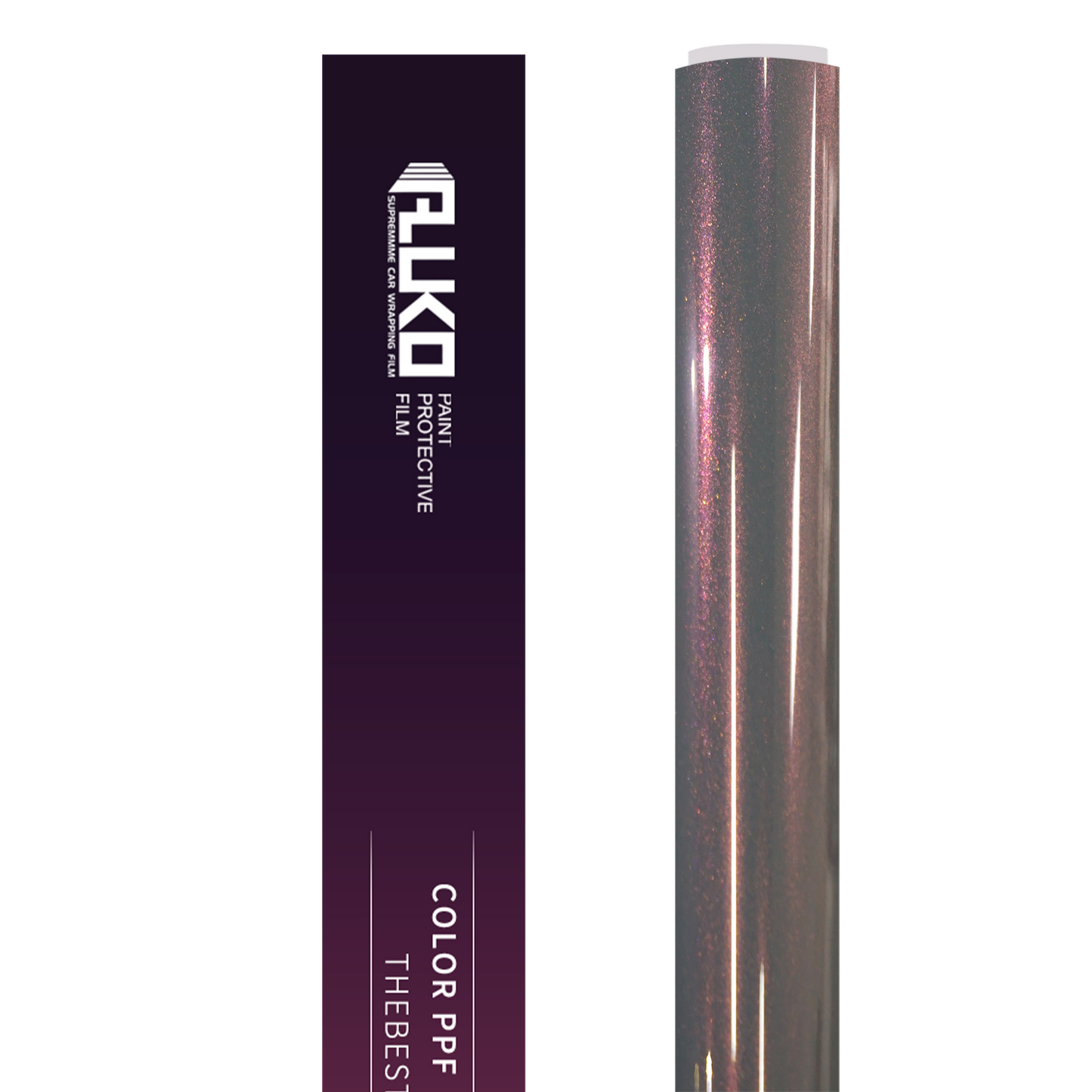 TPU Gloss Metallic Starry Sky Grayish Phantom Colored PPF Paint Protection Film product image 2 - Veloro paint