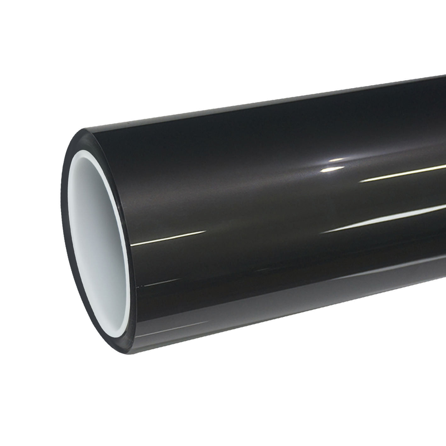 TPU Gloss Metallic Tungsten Black Colored PPF Paint Protection Film