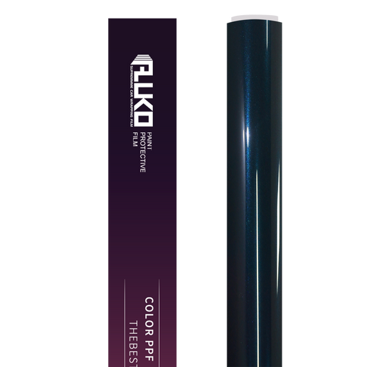 TPU Gloss Metallic Turquoise Green Colored PPF Paint Protection Film product image 2 - Veloro paint protection film