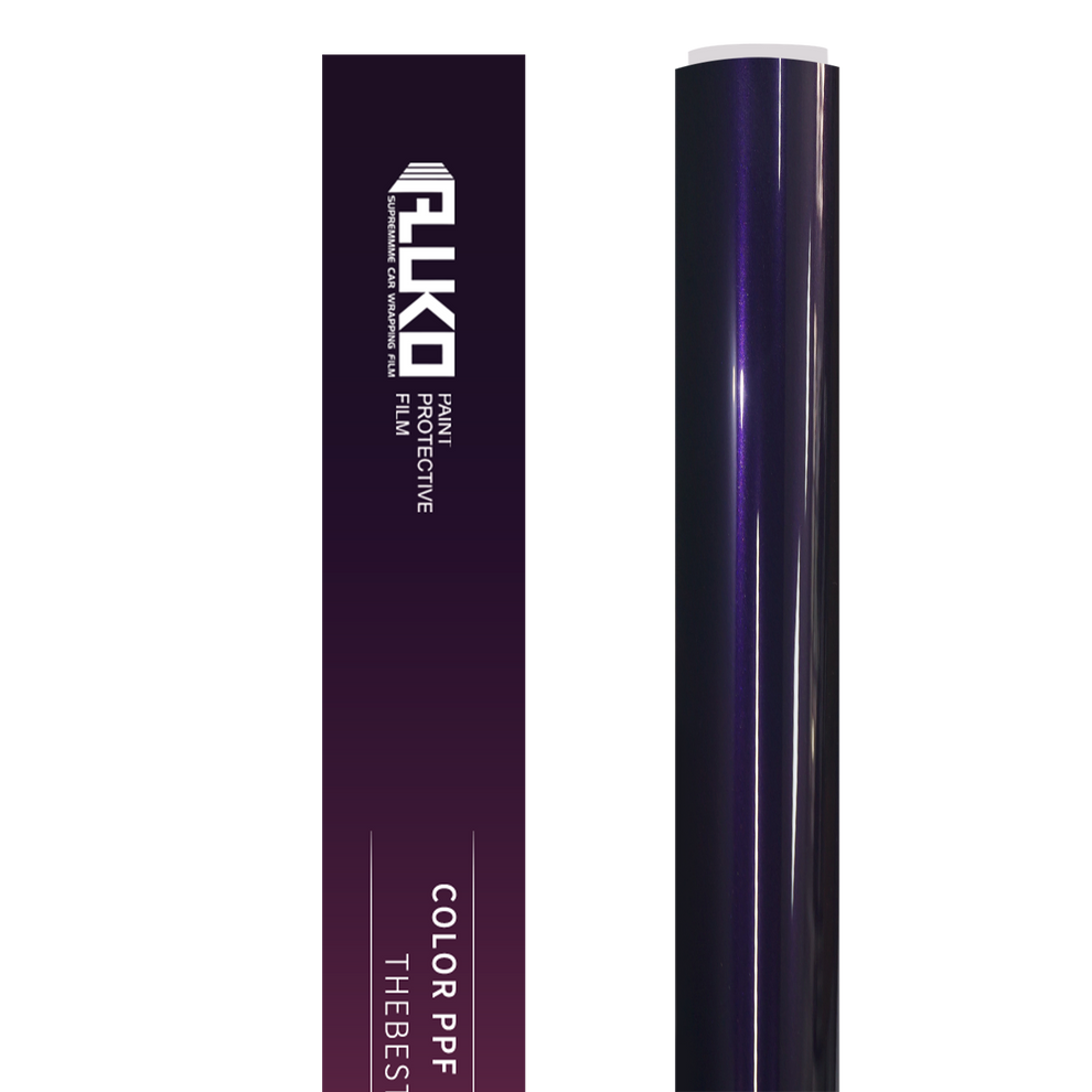 TPU Gloss Metallic Venice Purple Colored PPF Paint Protection Film product image 3 - Veloro paint protection film