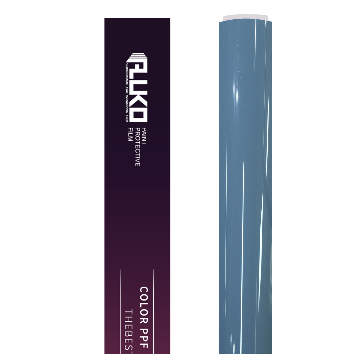 TPU Gloss Meteor Blue Colored PPF Paint Protection Film product image 3 - Veloro paint protection film