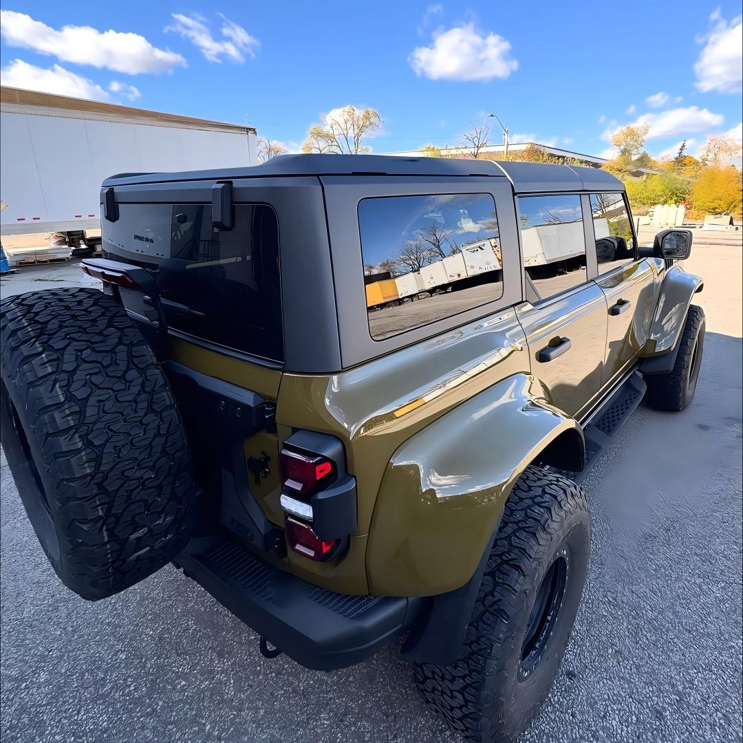 TPU Gloss Military Green Colored PPF Paint Protection Film product image 6 - Veloro paint protection film