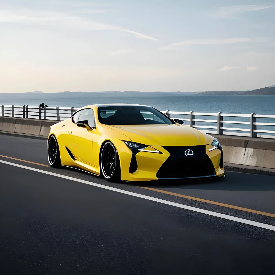 TPU Gloss Modena Yellow Colored PPF Paint Protection Film product image 2 - Veloro paint protection film