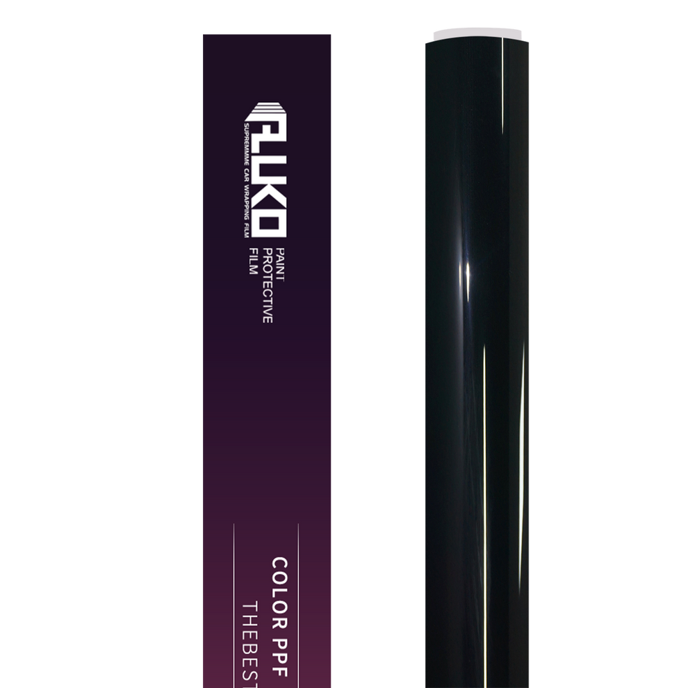 TPU Gloss Obsidian Black Colored PPF Paint Protection Film product image 2 - Veloro paint protection film