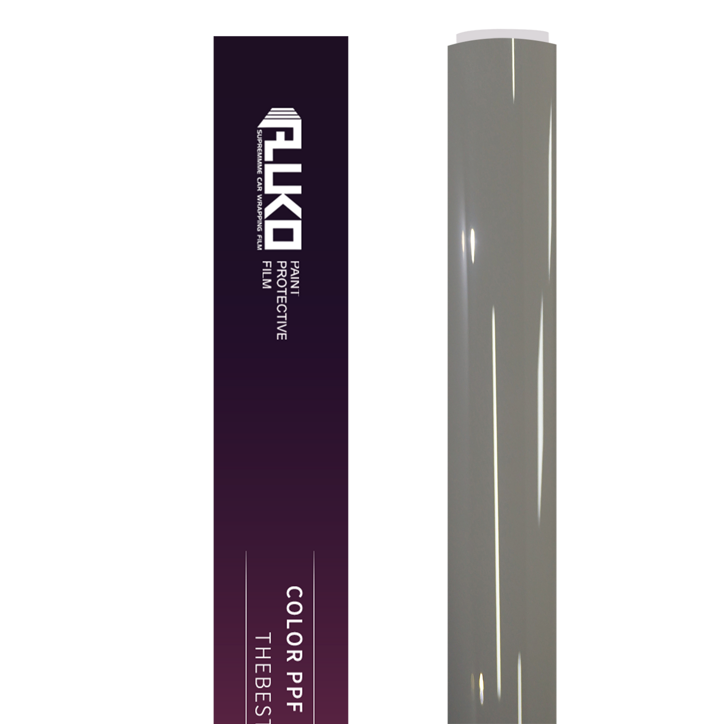 TPU Gloss Rock Gray Colored PPF Paint Protection Film product image 2 - Veloro paint protection film