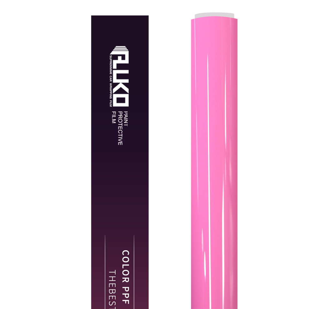 TPU Gloss Romantic Pink Color PPF Paint Protection Film product image 2 - Veloro paint protection film