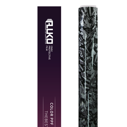 TPU Gloss Silver Forged Carbon Fiber Color PPF Paint Protection Film product image 2 - Veloro paint protection film
