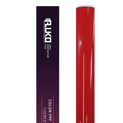 TPU Gloss Strawberry Red Colored PPF Paint Protection Film product image 2 - Veloro paint protection film