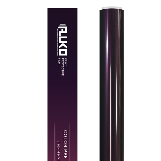 TPU Gloss Super Bright Black Magic Purple Colored PPF Paint Protection Film product image 2 - Veloro paint protection