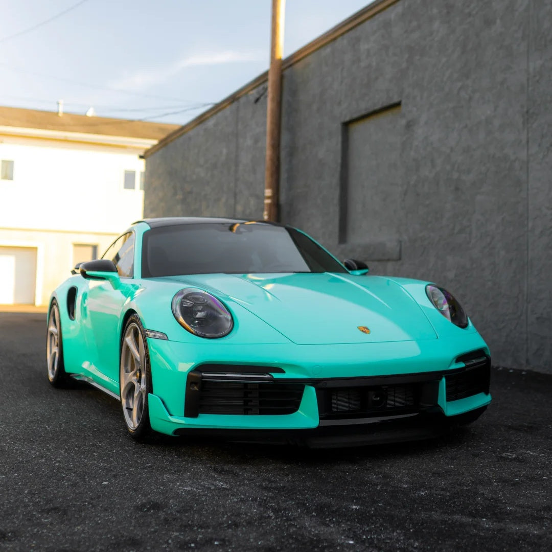 TPU Gloss Tiffany Blue Colored PPF Paint Protection Film product image 2 - Veloro paint protection film