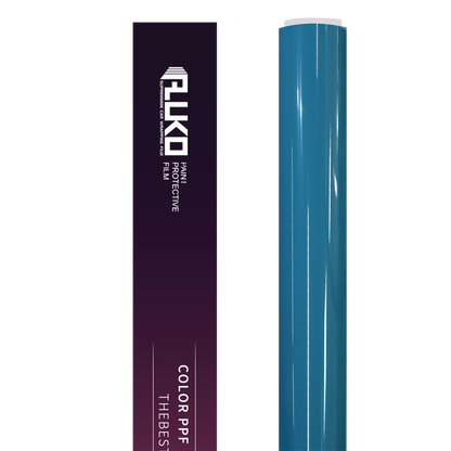 TPU Gloss Tuscany Blue Colored PPF Paint Protection Film product image 3 - Veloro paint protection film
