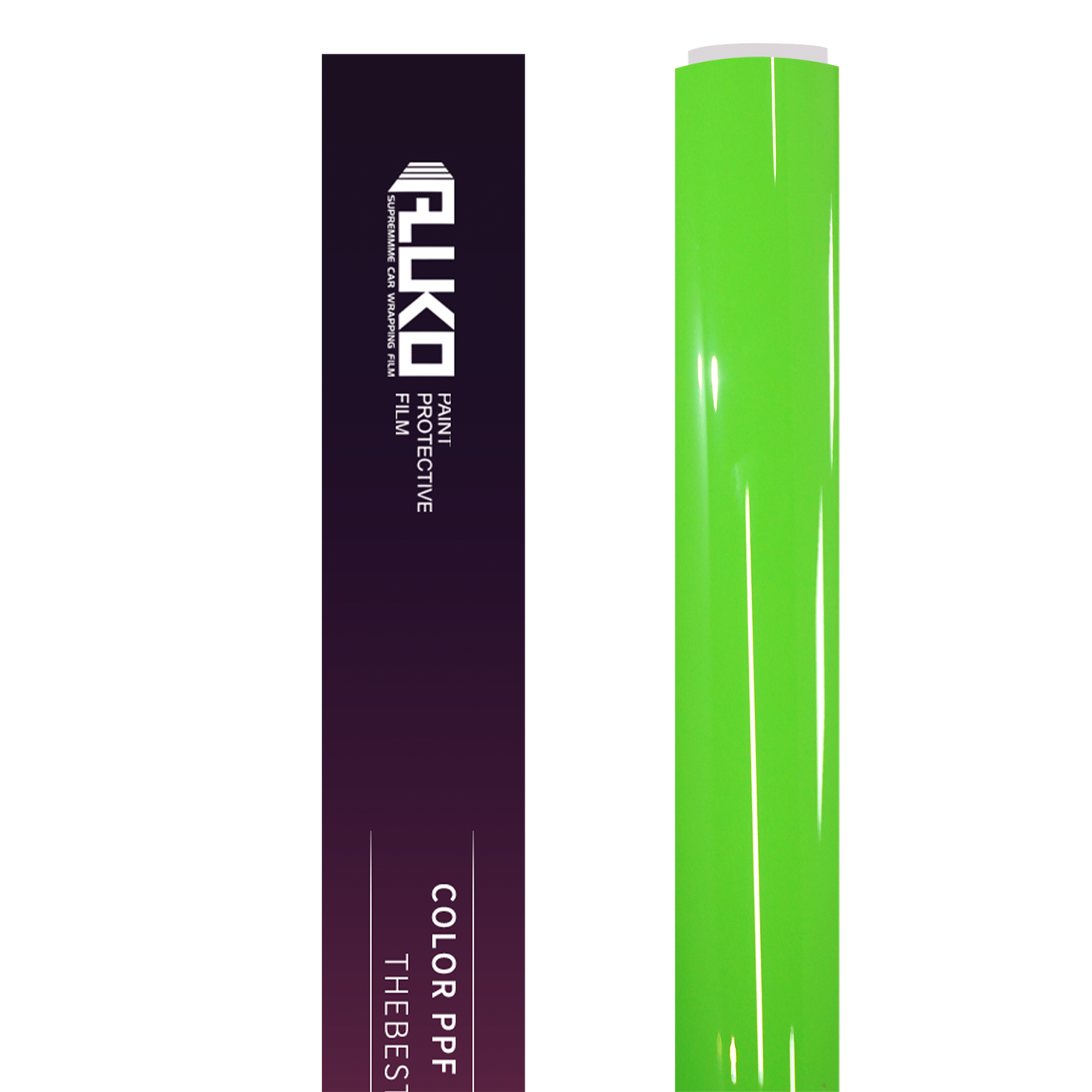 TPU Gloss Viper Green Colored PPF Paint Protection Film product image 3 - Veloro paint protection film