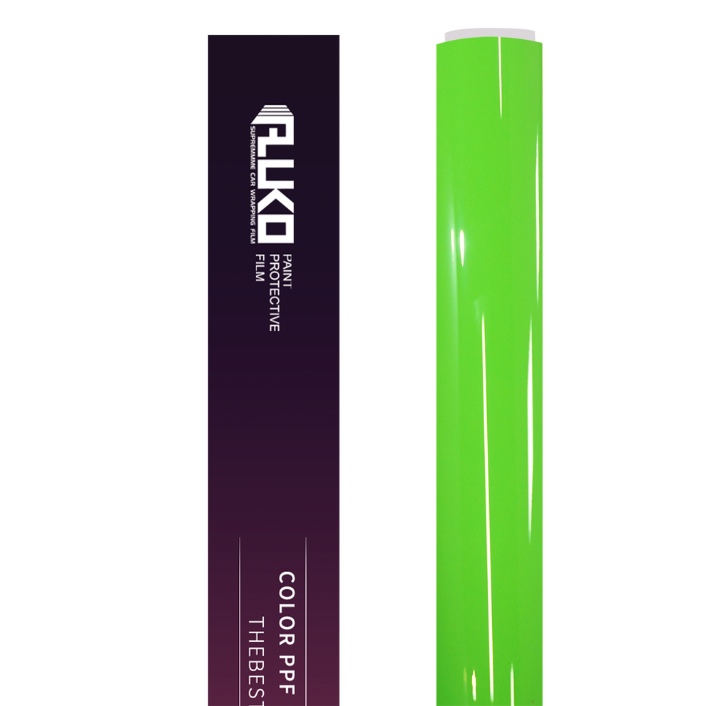 TPU Gloss Viper Green Colored PPF Paint Protection Film product image 3 - Veloro paint protection film