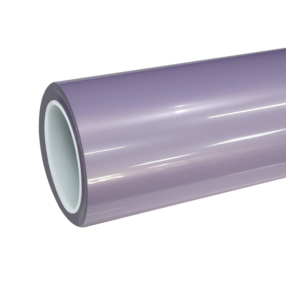 TPU Gloss Metalic Voilet Light Purple Colored PPF Paint Protection Film