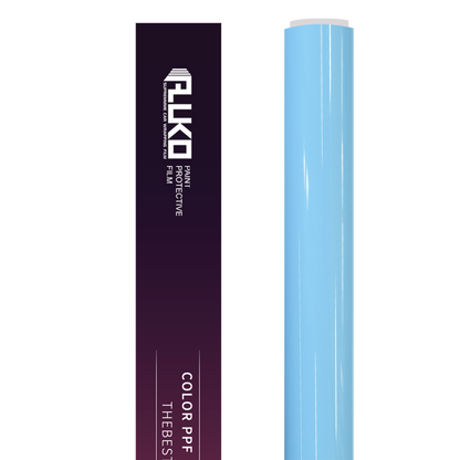 TPU Gloss Zandvoort Blue Colored PPF Paint Protection Film product image 3 - Veloro paint protection film