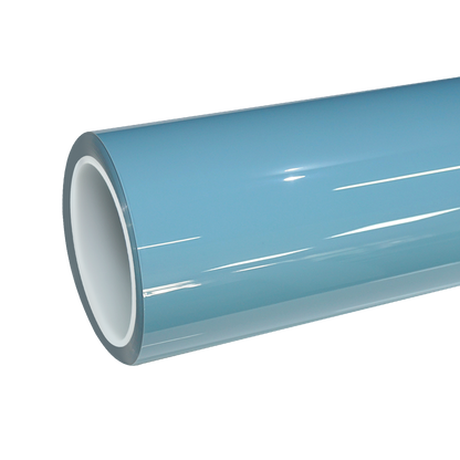 TPU Glossy Baby Blue Colored PPF Paint Protection Film