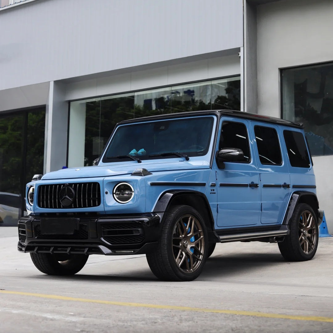 TPU Glossy China Blue Colored PPF Paint Protection Film product image 2 - Veloro paint protection film