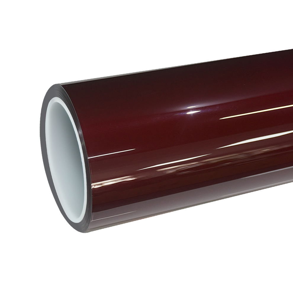 TPU Glossy Liquid Metallic Dragon Blood Red Colored PPF Paint Protection Film