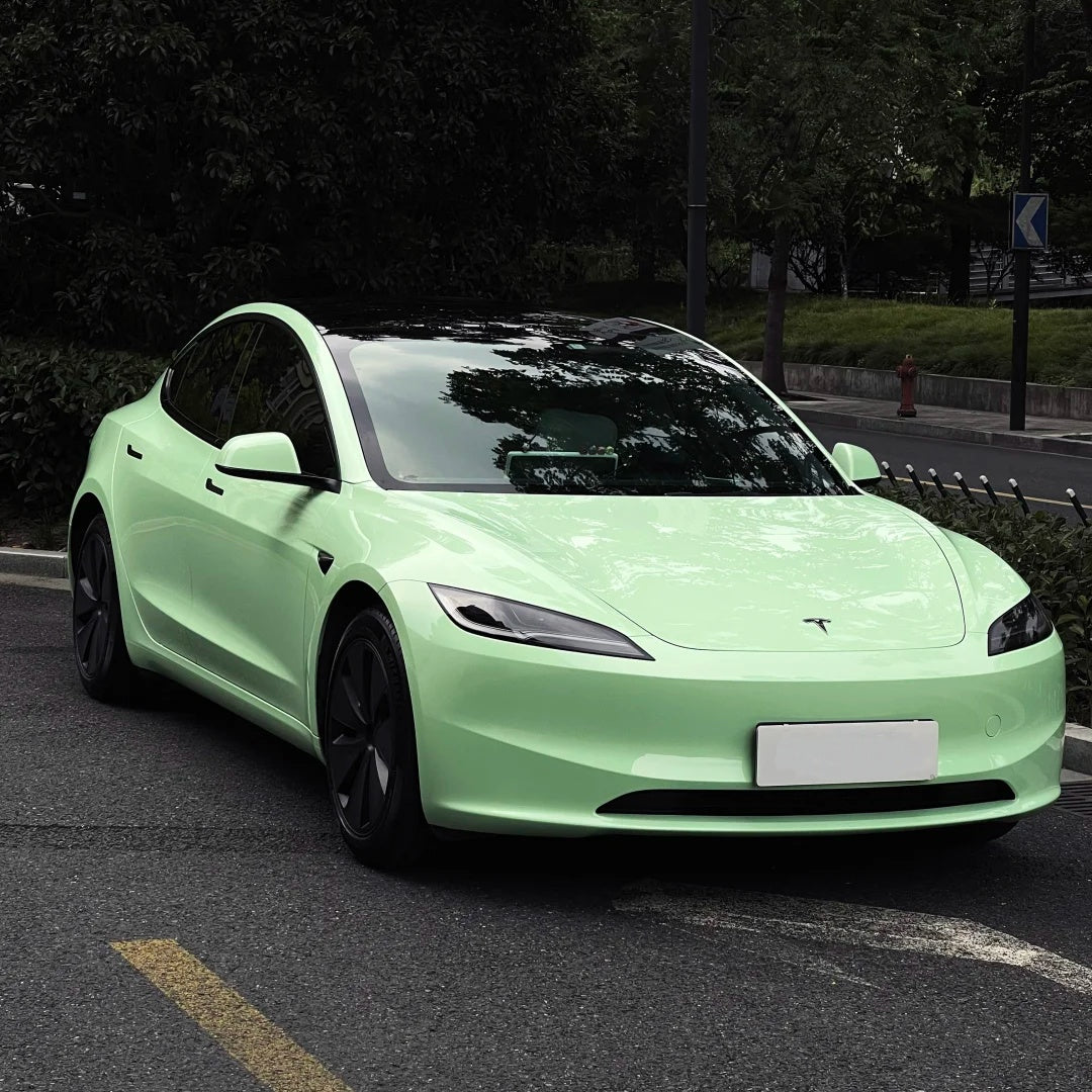 TPU Glossy Hazy Green Colored PPF Paint Protection Film product image 2 - Veloro paint protection film