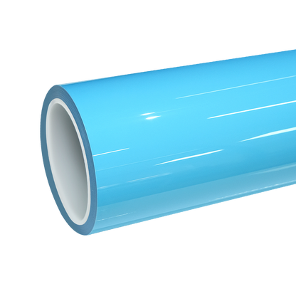 TPU Glossy Light Sky Blue Colored PPF Paint Protection Film