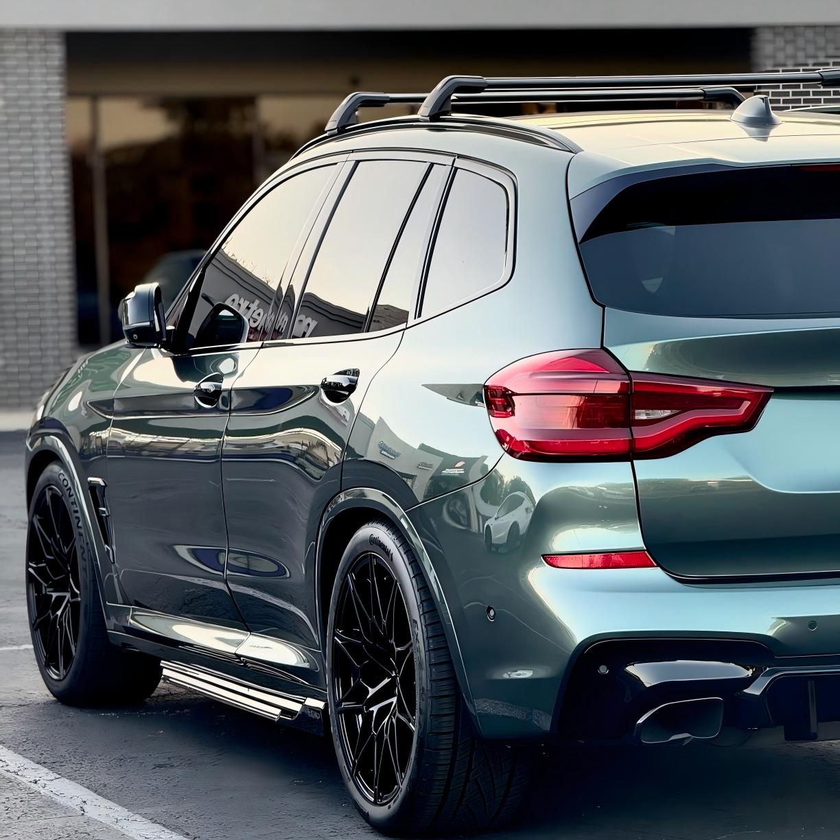 TPU Glossy Liquid Alpine Green Colored PPF Paint Protection Film product image 5 - Veloro paint protection film
