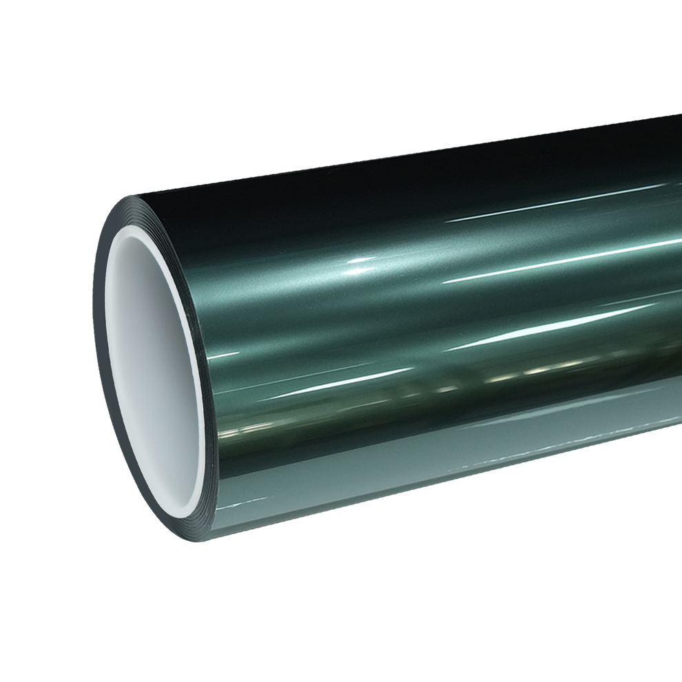 TPU Glossy Liquid Alpine Green Colored PPF Paint Protection Film