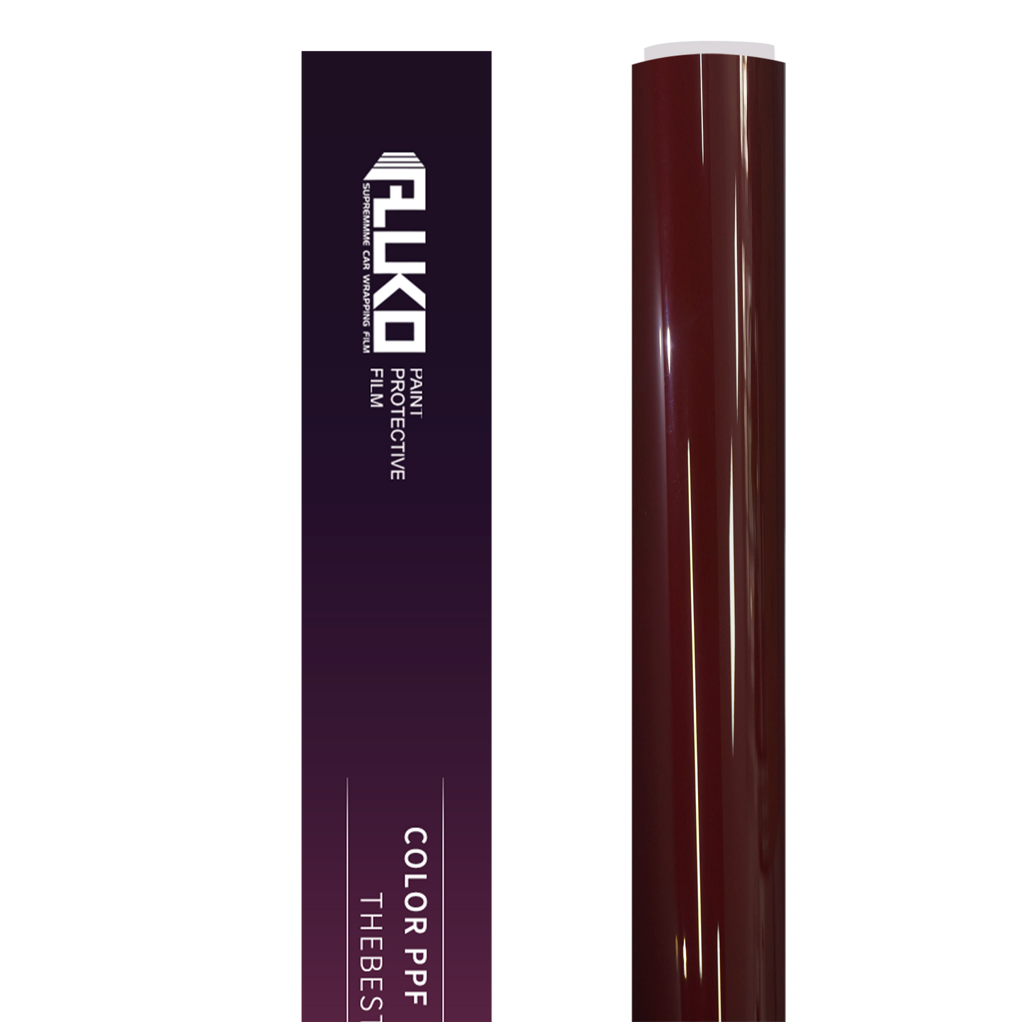 TPU Glossy Liquid Metallic Dragon Blood Red Colored PPF Paint Protection Film product image 4 - Veloro paint protection