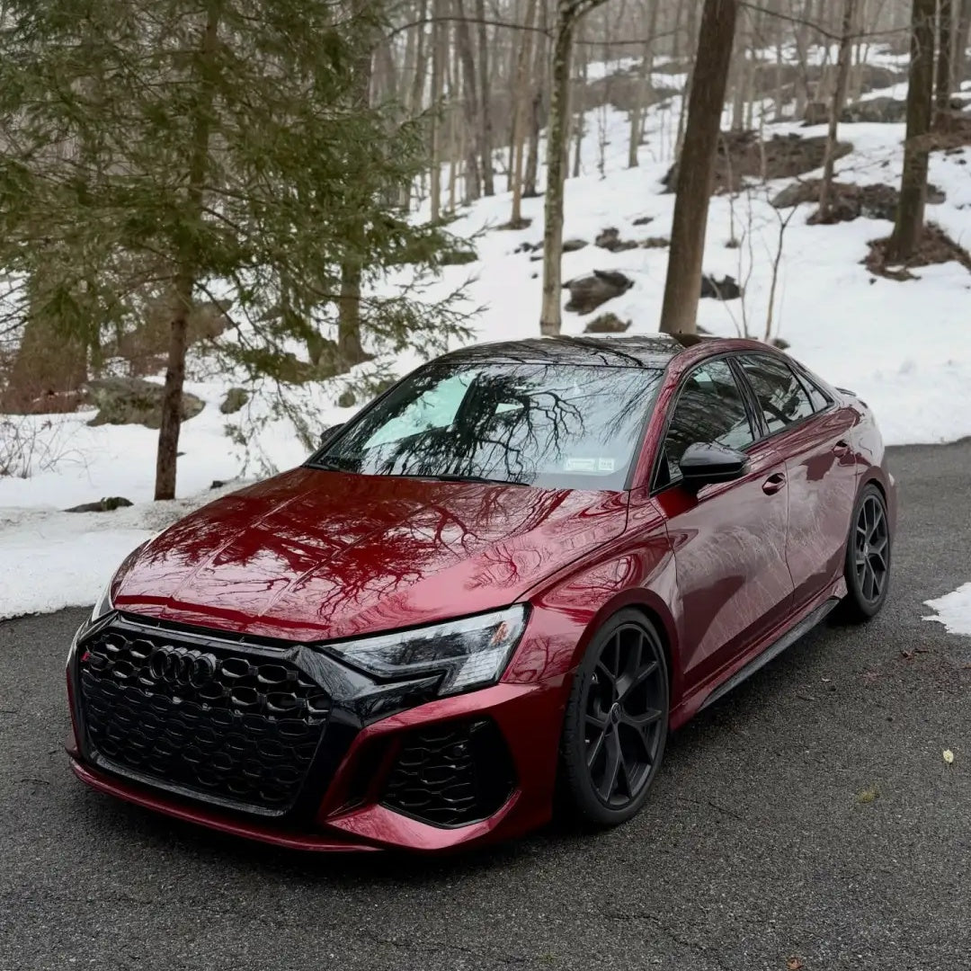 TPU Glossy Liquid Metallic Dragon Blood Red Colored PPF Paint Protection Film product image 2 - Veloro paint protection