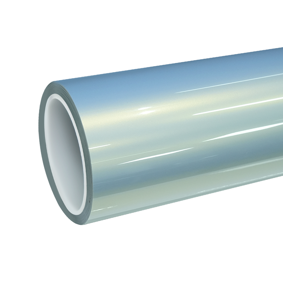 TPU Glossy Metallic Chameleon Gold Blue Colored PPF Paint Protection Film