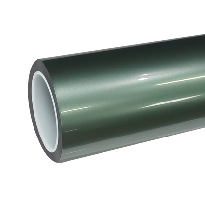 TPU Glossy Metallic Francesca Green Colored PPF Paint Protection Film