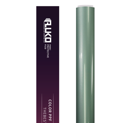 TPU Glossy Metallic Francesca Green Colored PPF Paint Protection Film product image 3 - Veloro paint protection film