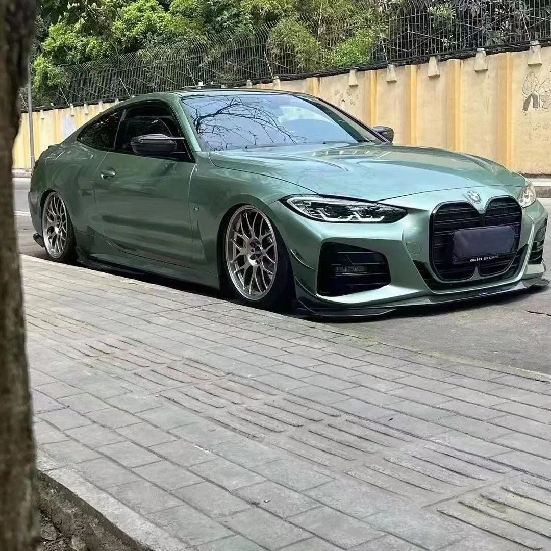 TPU Glossy Metallic Francesca Green Colored PPF Paint Protection Film product image 2 - Veloro paint protection film