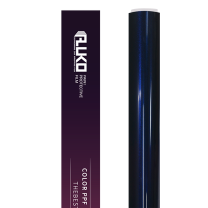 TPU Glossy Metallic Tanzanite Blue Colored PPF Paint Protection Film product image 2 - Veloro paint protection film