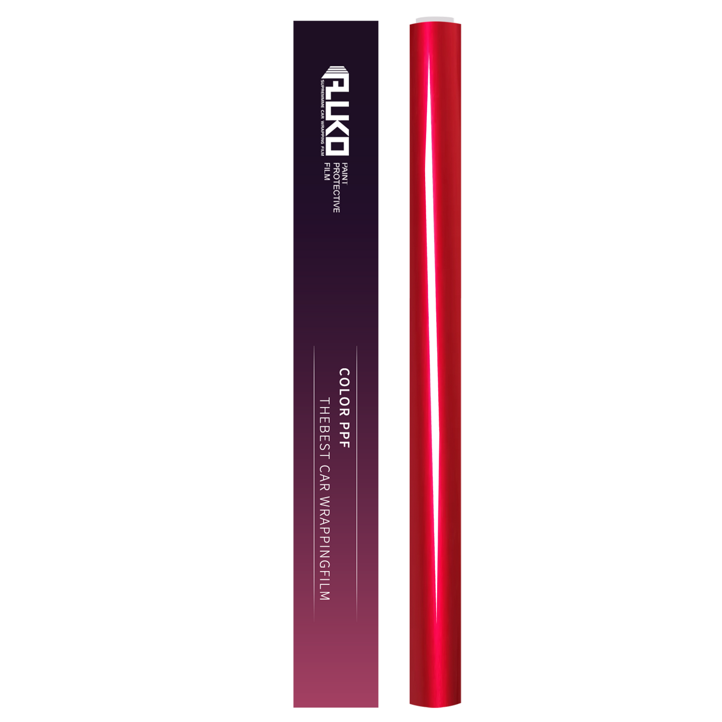 TPU Glossy Metallic Vampire Red Colored PPF Paint Protection Film product image 3 - Veloro paint protection film