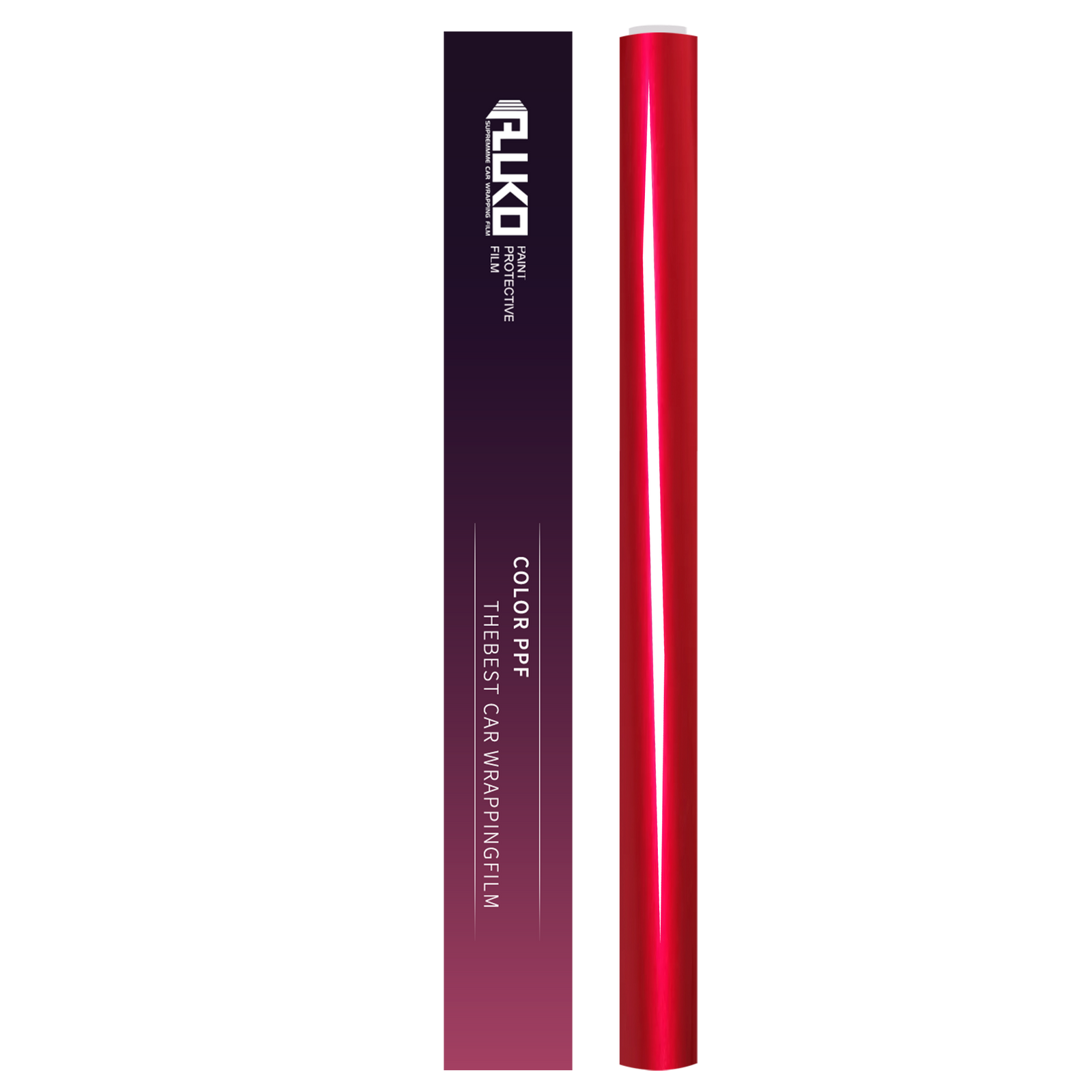 TPU Glossy Metallic Vampire Red Colored PPF Paint Protection Film product image 3 - Veloro paint protection film