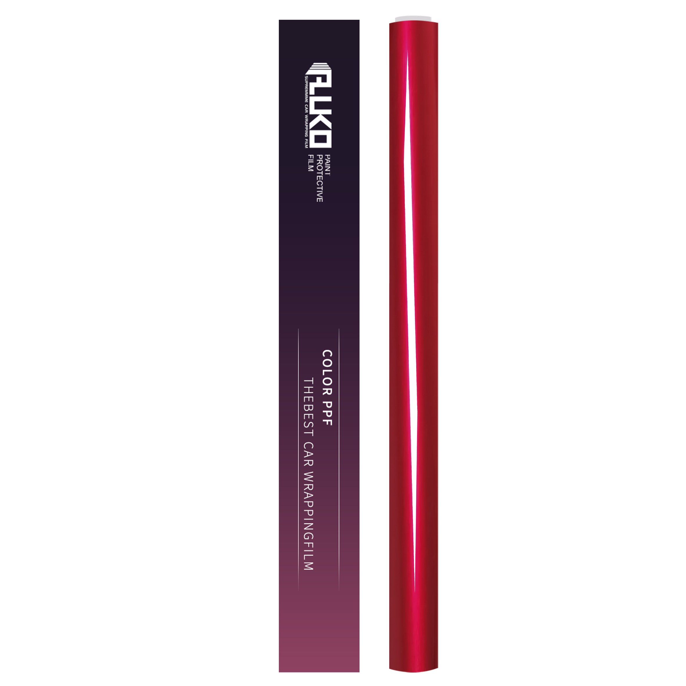 TPU Glossy Metallic Vampire Red Colored PPF Paint Protection Film product image 3 - Veloro paint protection film