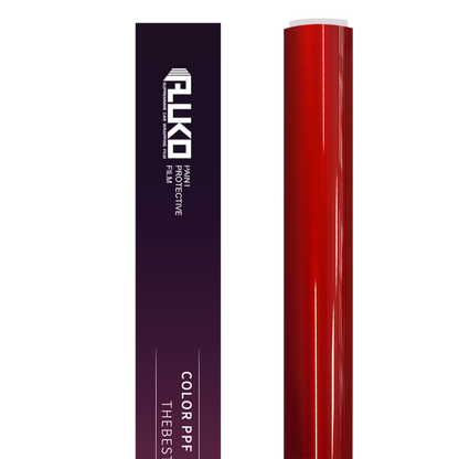 TPU Glossy Metallic Vampire Red Colored PPF Paint Protection Film product image 2 - Veloro paint protection film