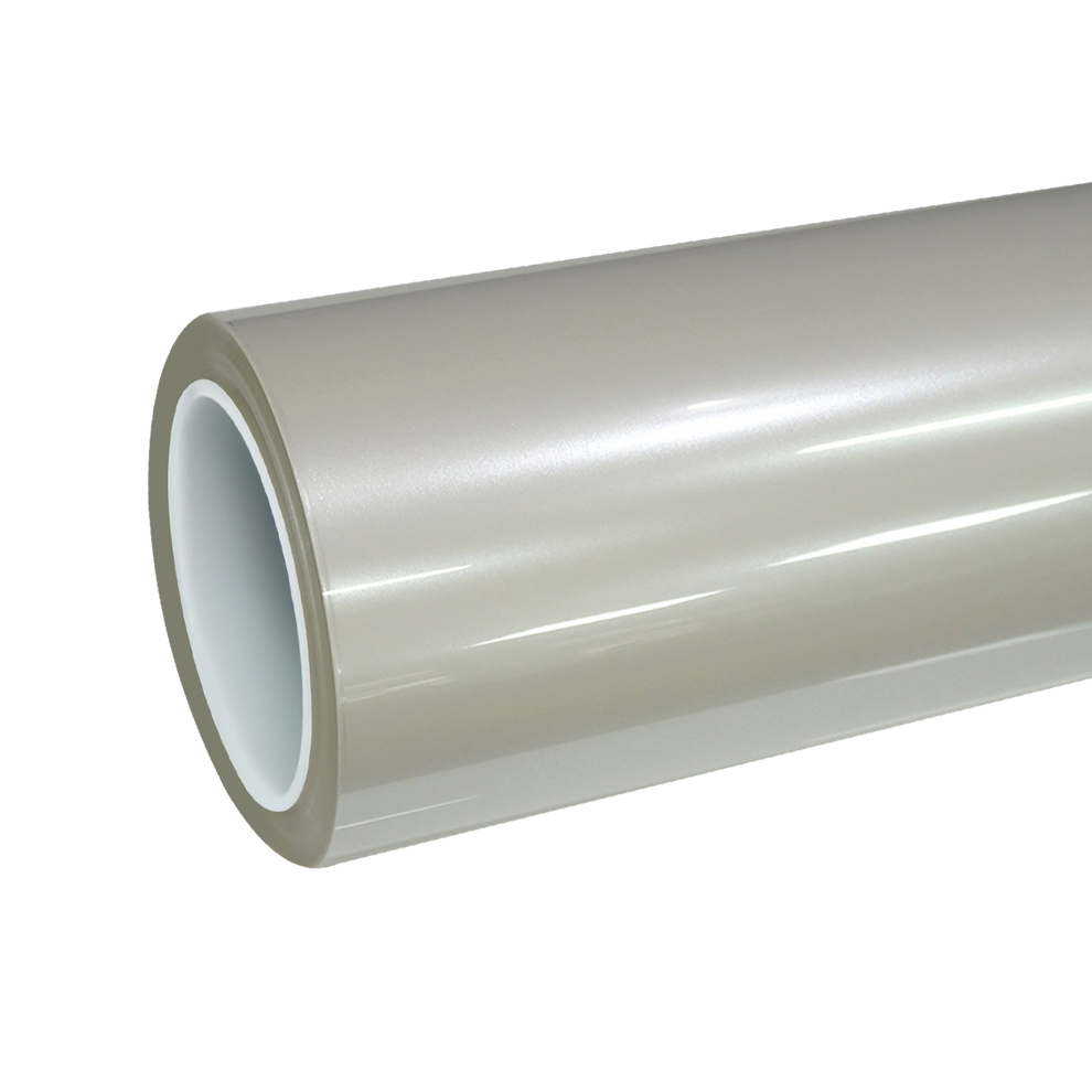 TPU Glossy Moon White Pearl Colored PPF Paint Protection Film