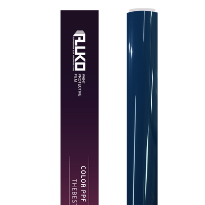 TPU Glossy Neptuen Blue Colored PPF Paint Protection Film product image 3 - Veloro paint protection film
